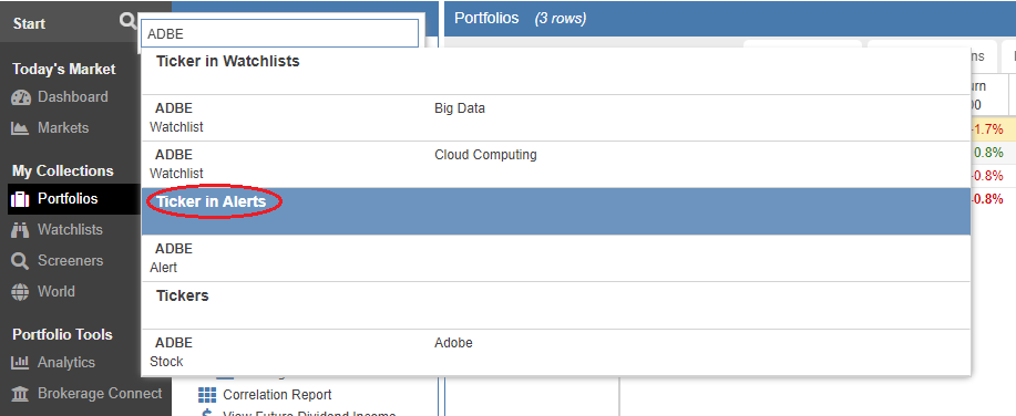 quotes list location