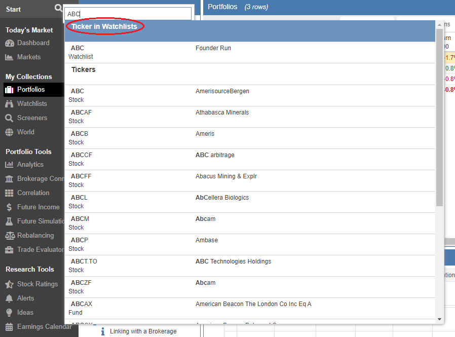 quotes list location
