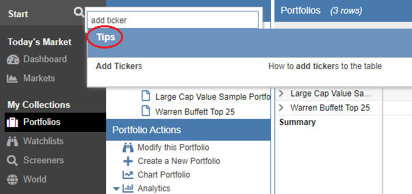 quotes list location