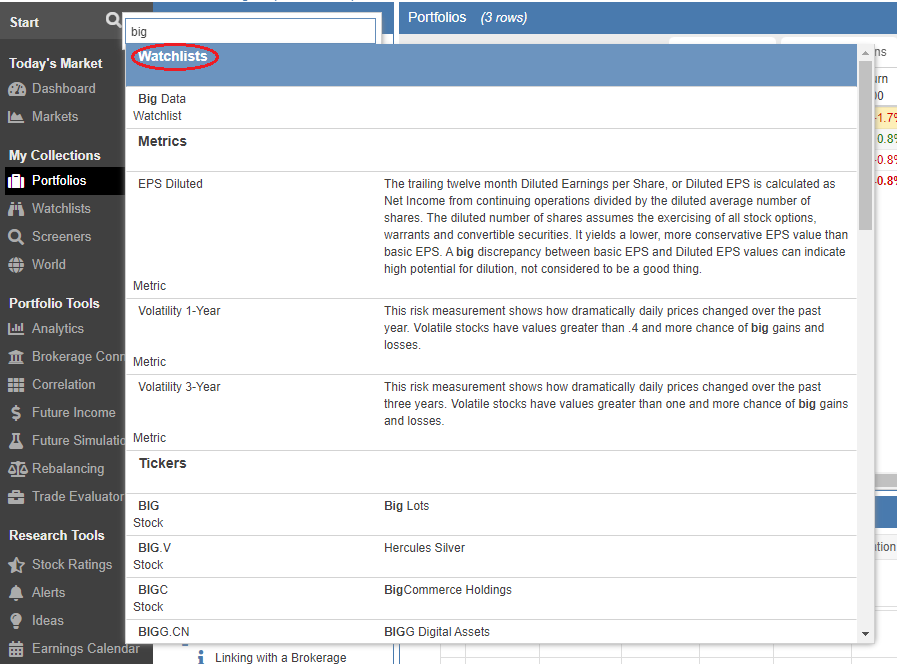 quotes list location