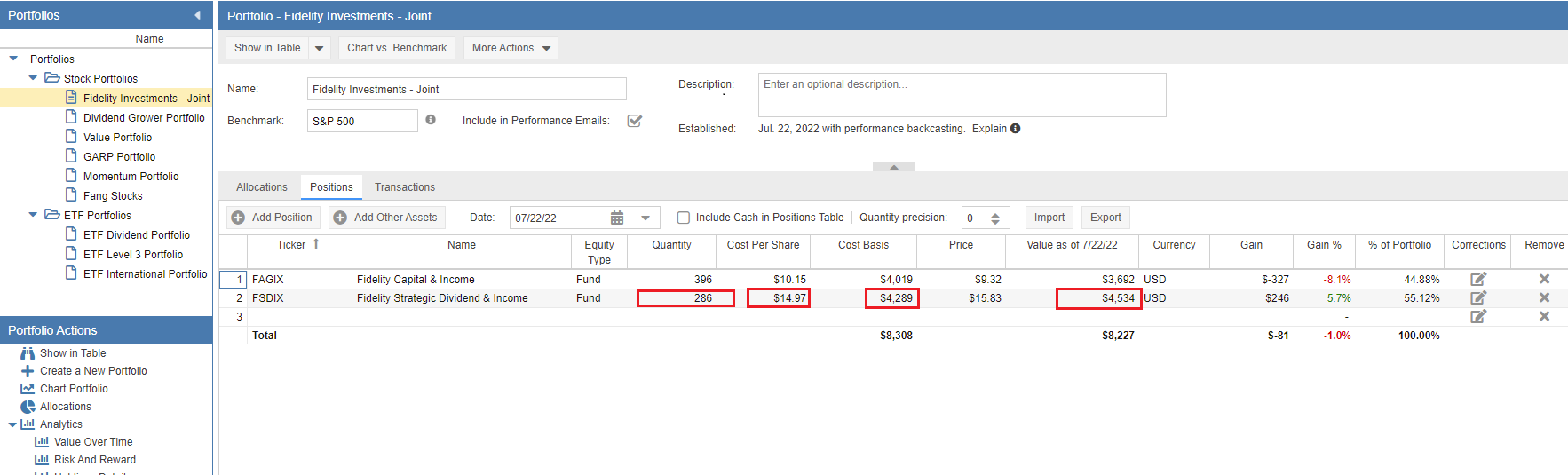 UpdateLinkedPortfolio