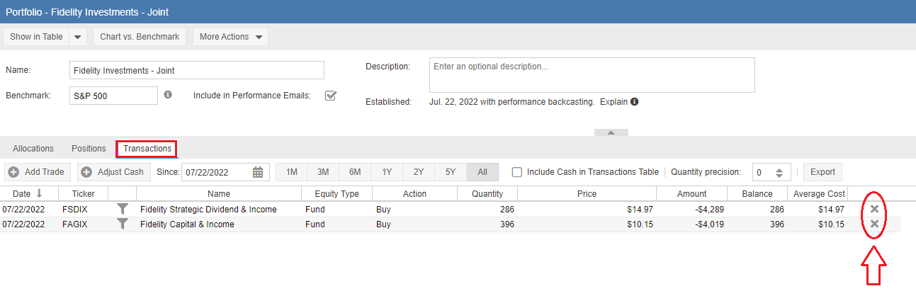 UpdateLinkedPortfolio